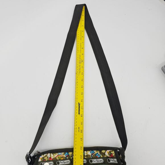 LeSportsac Tokidoki Paint a Rainbow Kawaii Allover Nylon Crossbody Messenger Bag - Picture 9 of 14